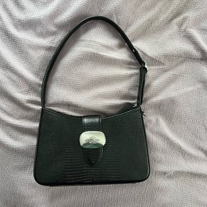 Coach Eliza Shoulder Bag Black & Silver